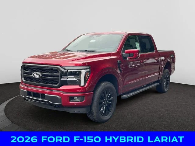 New 2026 Red Ford Lariat image 1