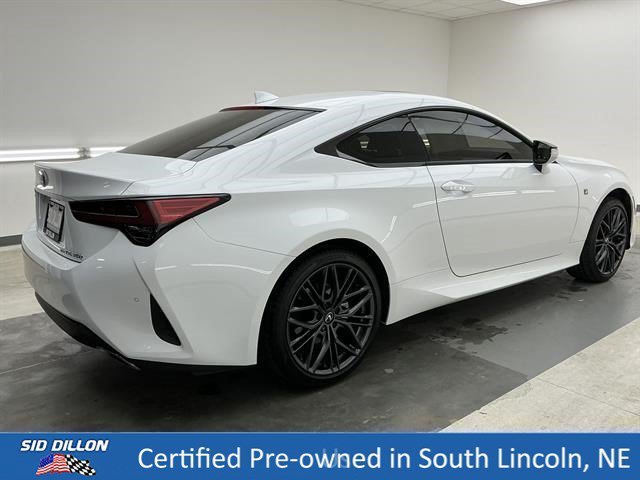 Certified Used 2024 ULTRA WHITE Lexus RC 350 F SPORT image 4
