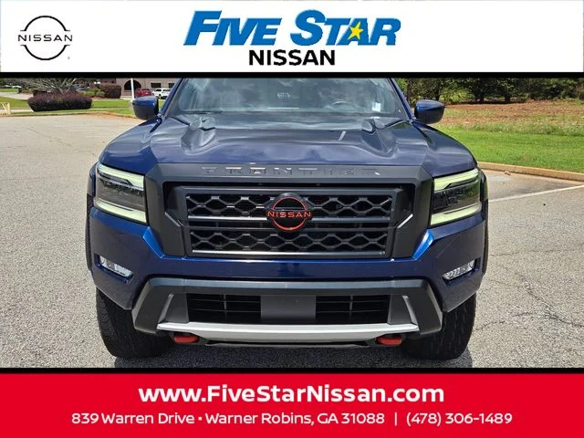 Used 2022 Blue Nissan PRO-4X image 2