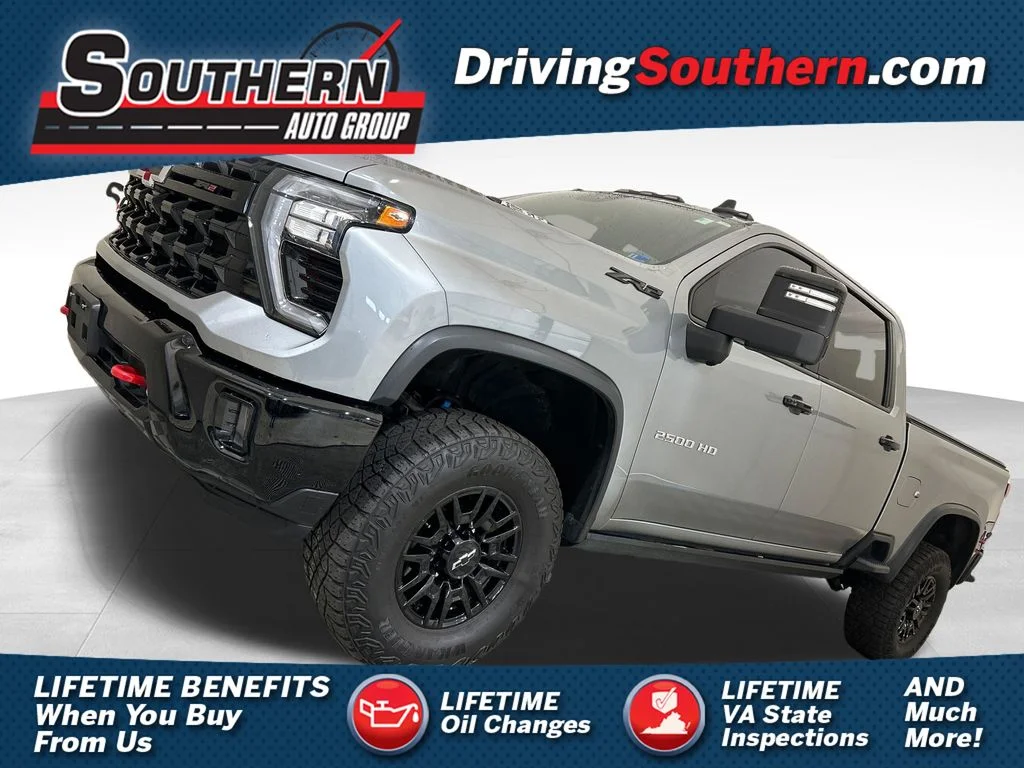 Used 2024 Gray Chevrolet ZR2 image 1