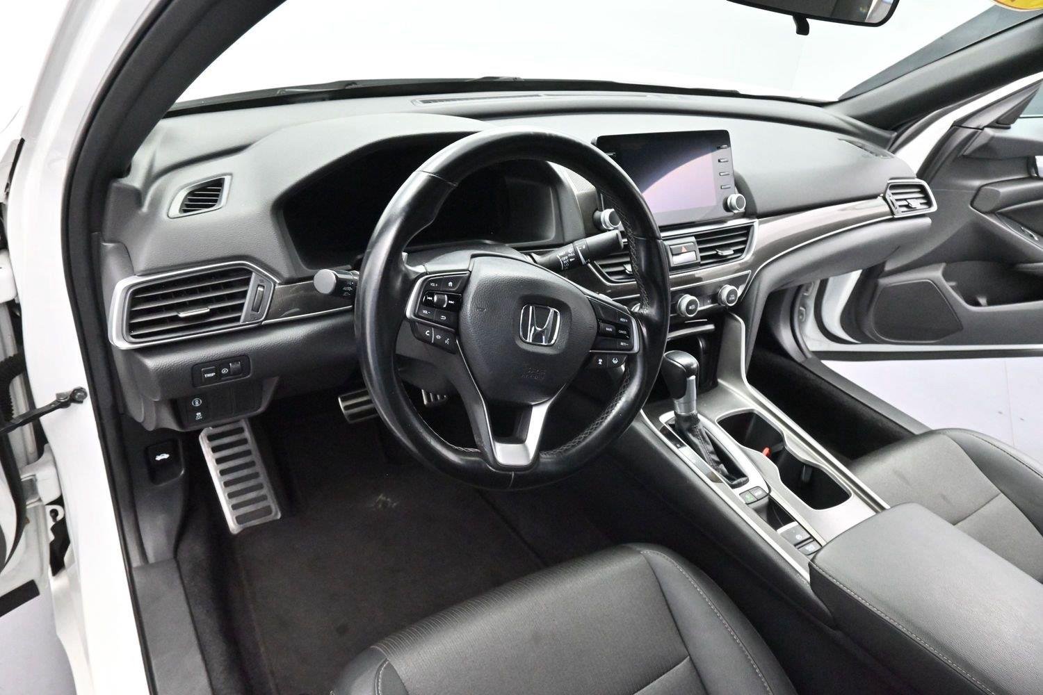 Used 2020 Platinum White Pearl Honda Sport image 16