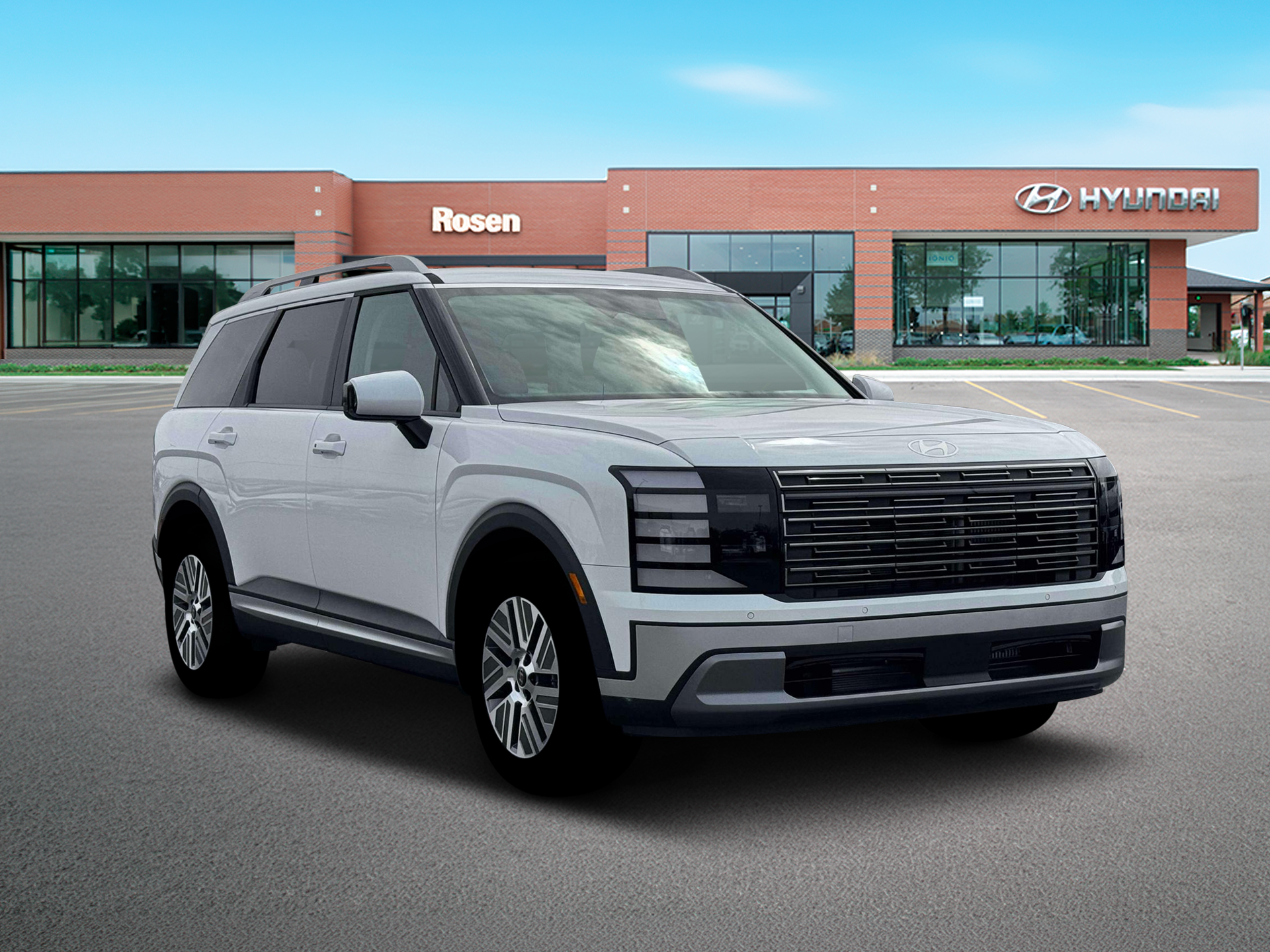 New 2026 White Hyundai SEL 7P image 11