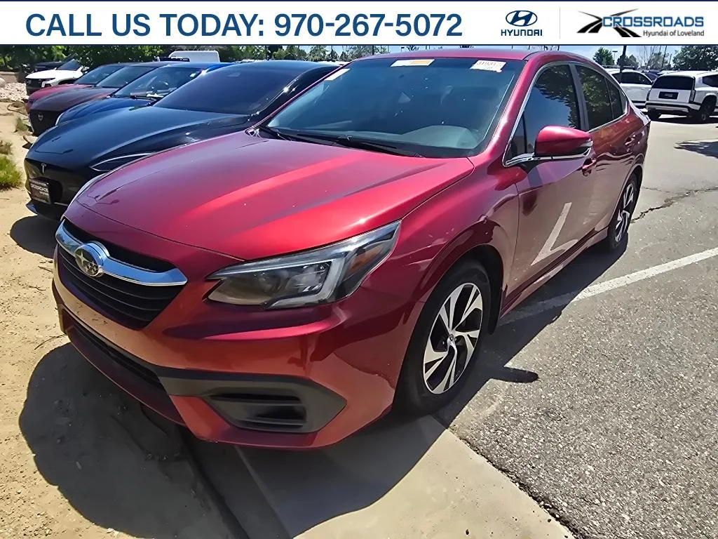 Used 2020 Crimson Red Pearl Subaru Premium image 1