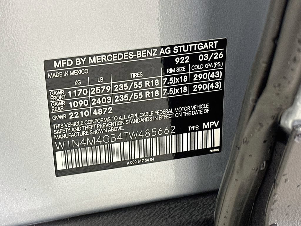New 2026 Cirrus Silver Metallic Mercedes-Benz GLB 250 image 64