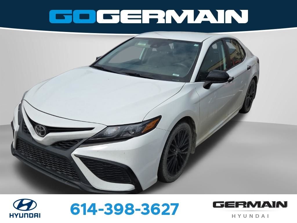 Used 2021 White Toyota SE Nightshade image 5