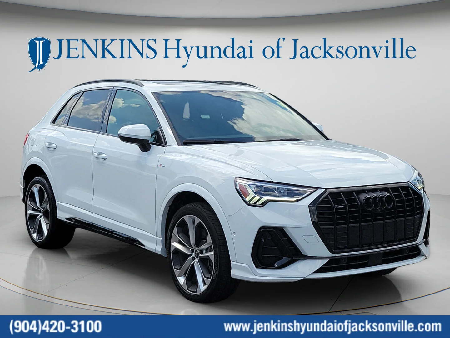 Used 2021 White Audi S line Premium Plus image 1