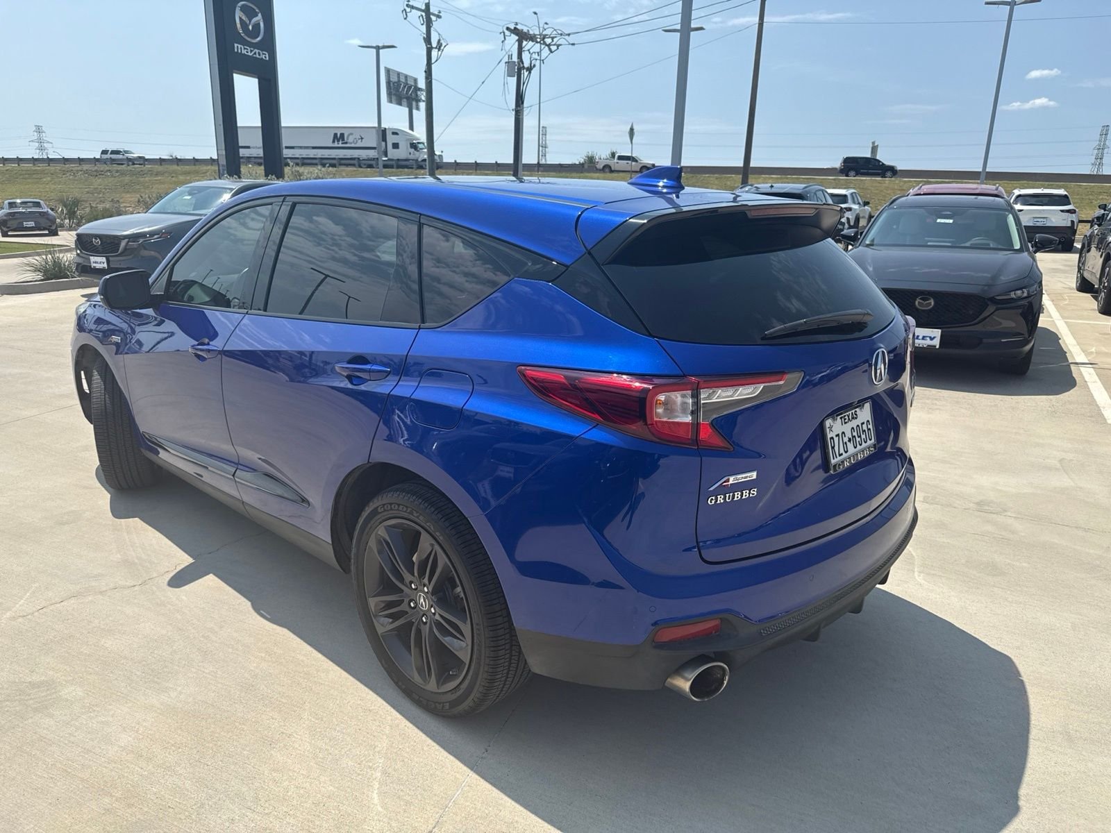 Used 2021 Blue Acura A-Spec Package image 7