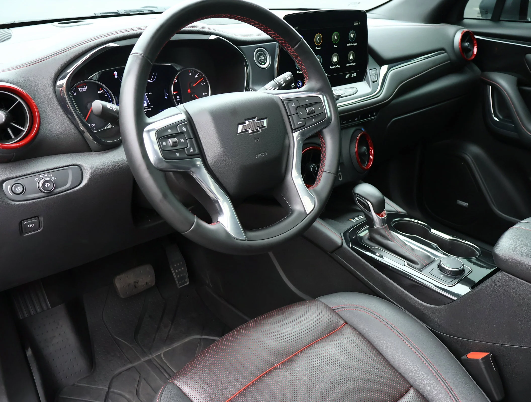 Used 2023 Sterling Gray Metallic Chevrolet RS image 3