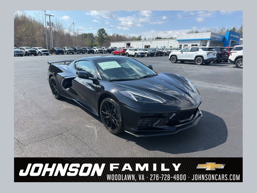 Black 2026 Chevrolet Corvette Stingray 2LT Coupe RWD Coupe Rear-Wheel Drive