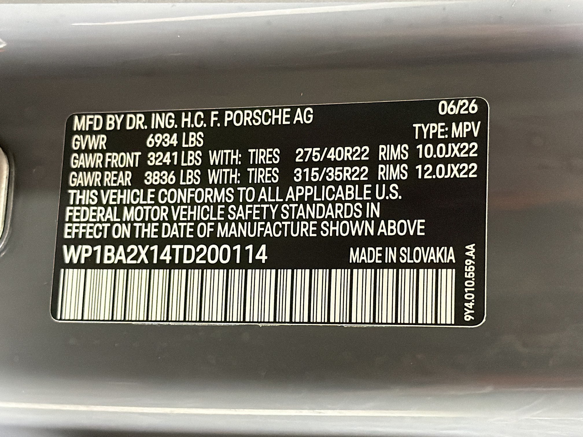 New 2026 Slate Grey Neo Porsche Electric image 43