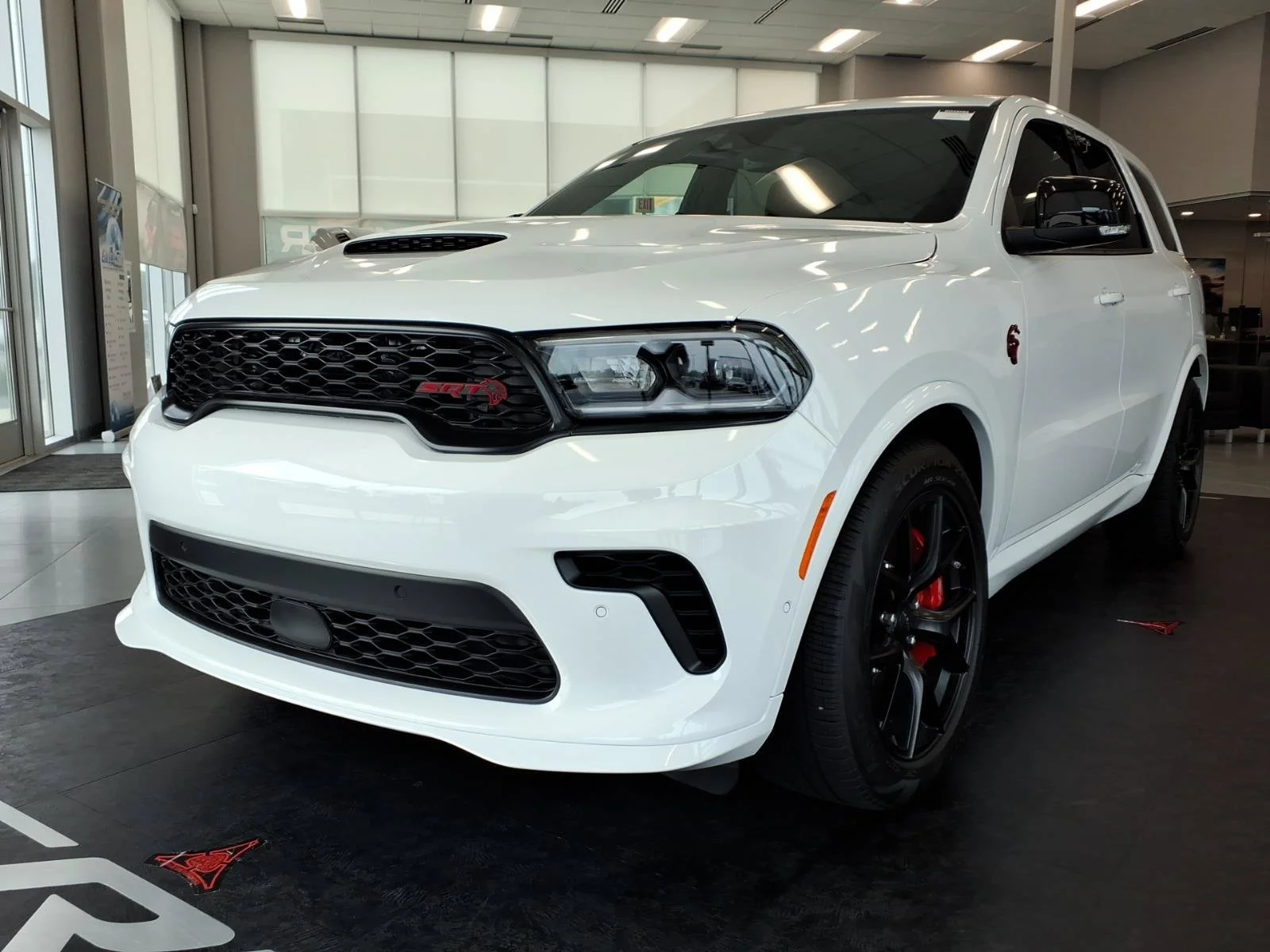 New 2026 White Knuckle Clearcoat Dodge SRT Hellcat image 2
