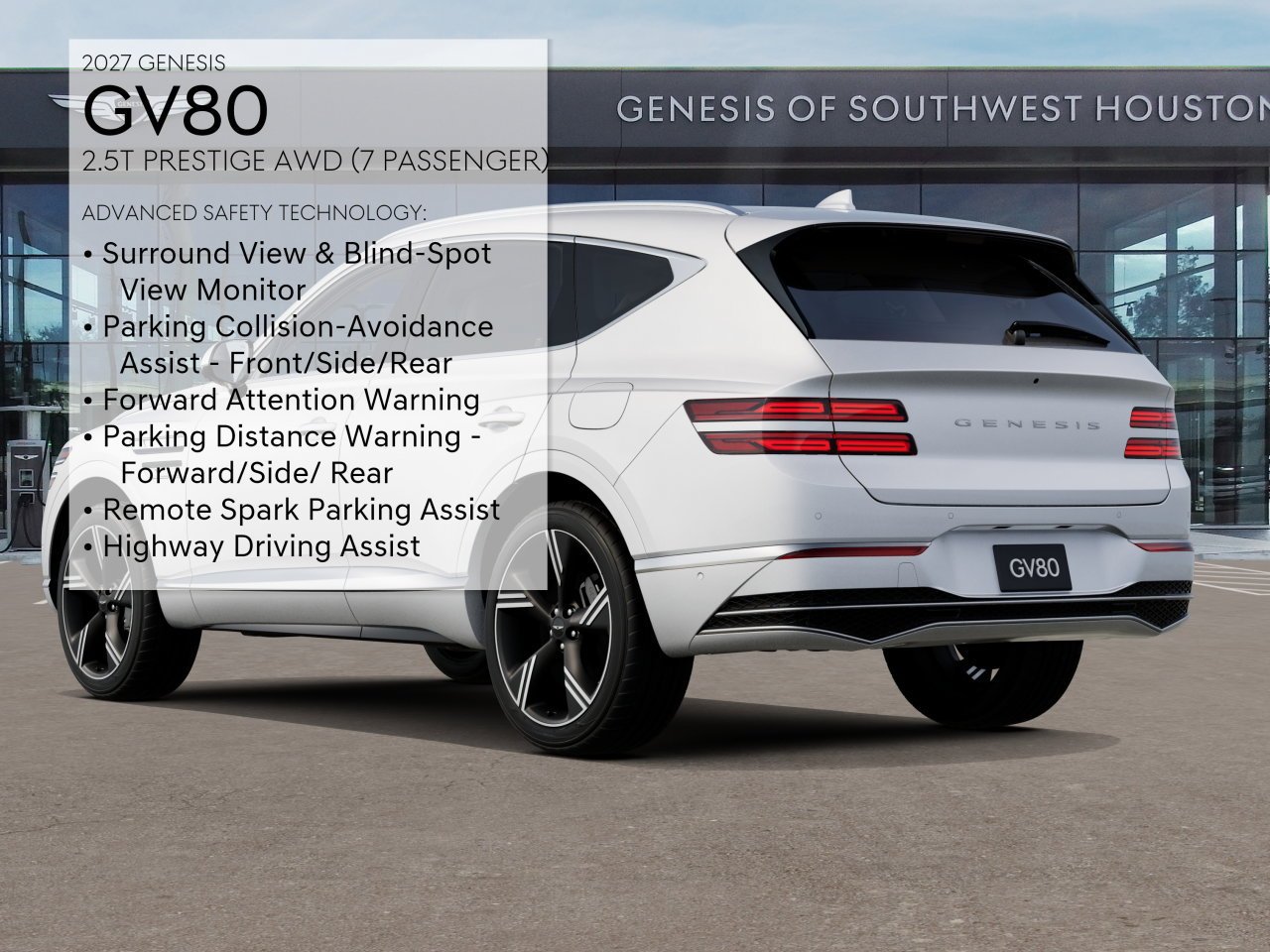 New 2027 Alta White Genesis 2.5T PRESTIGE image 7
