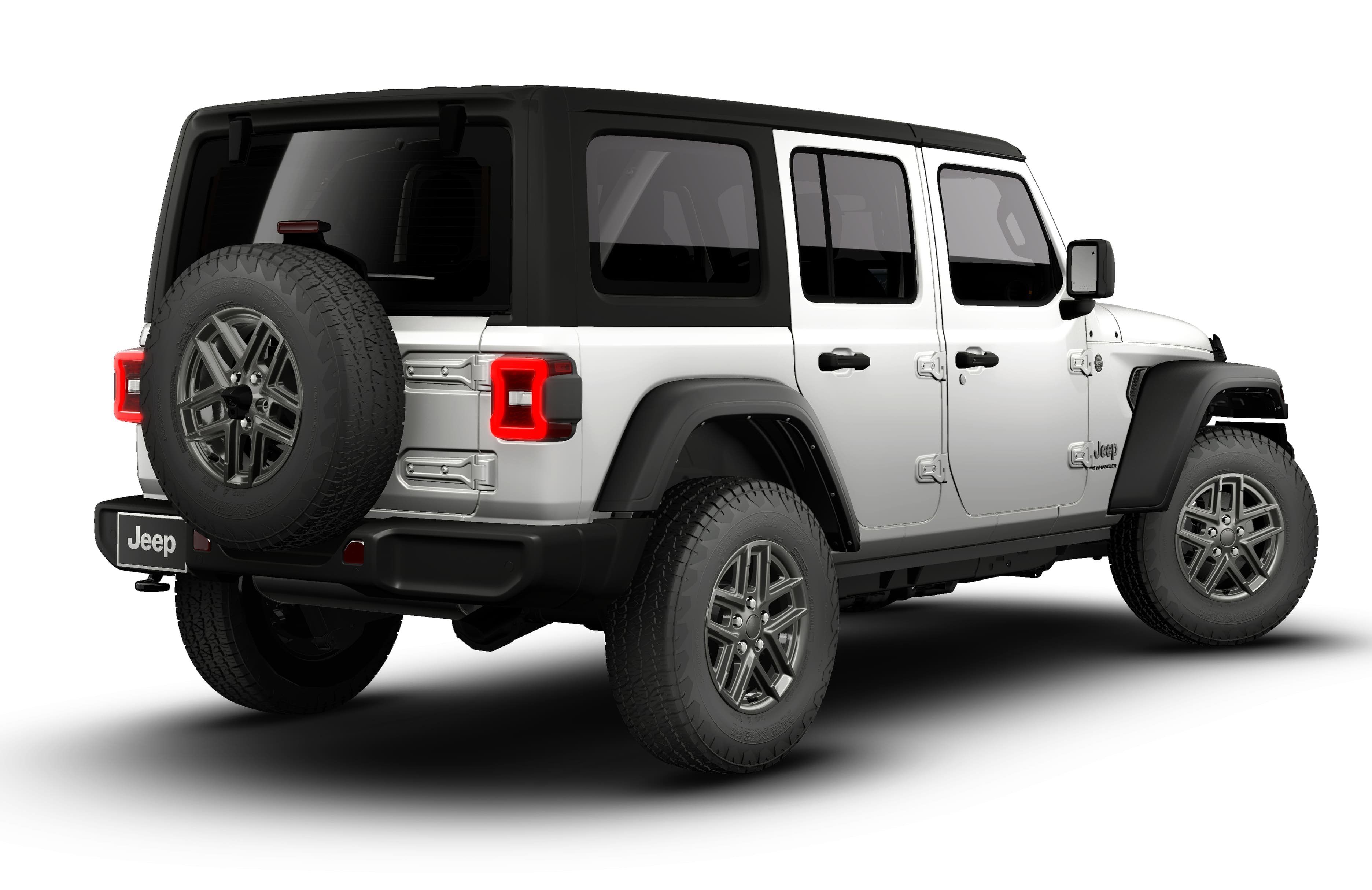 New 2026 Bright White Clear-Coat Exterior Paint Jeep  image 14