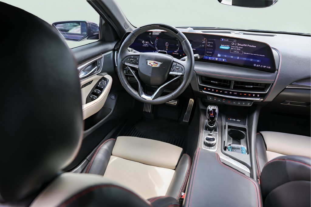 Used 2025 Midnight Sky Metallic Cadillac Sport image 27