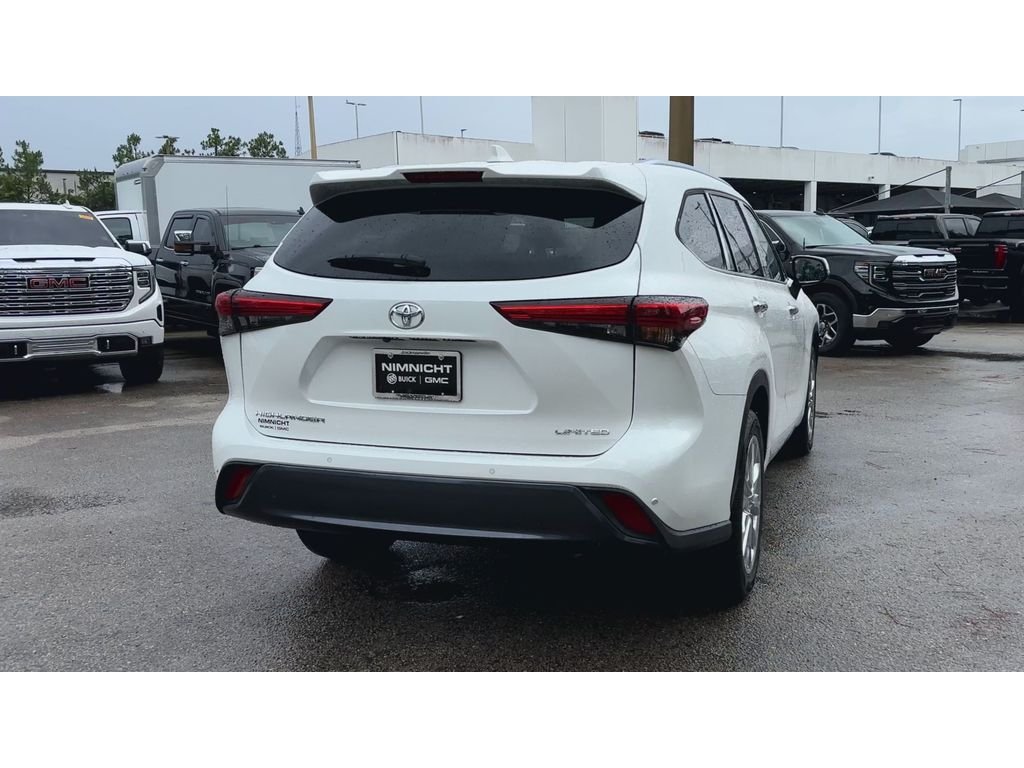 Used 2020 White Toyota Limited image 8