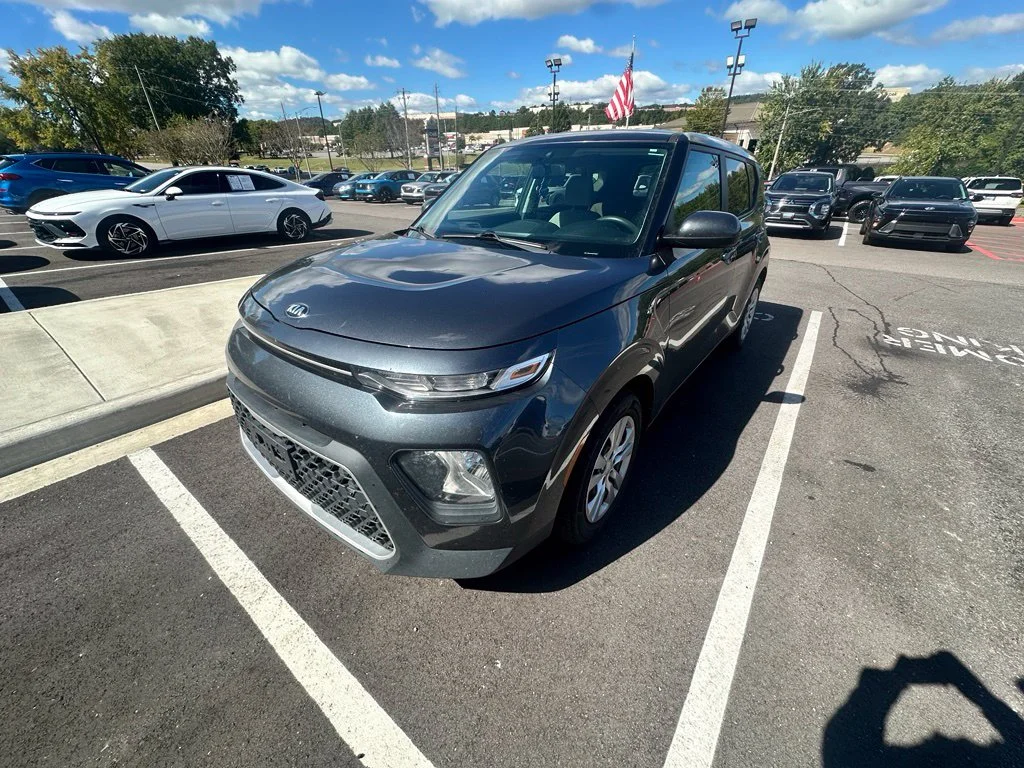 Used 2021 Gray Kia LX image 3
