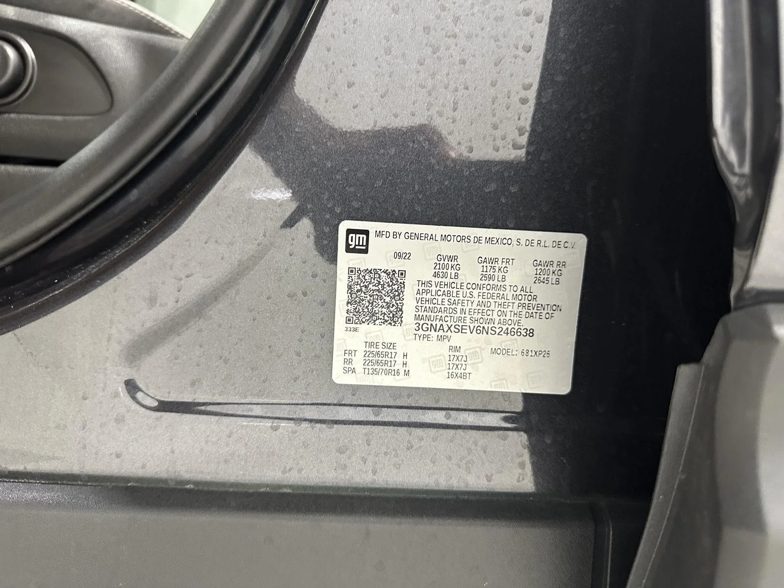 Used 2022 Iron Gray Metallic Chevrolet LS image 28