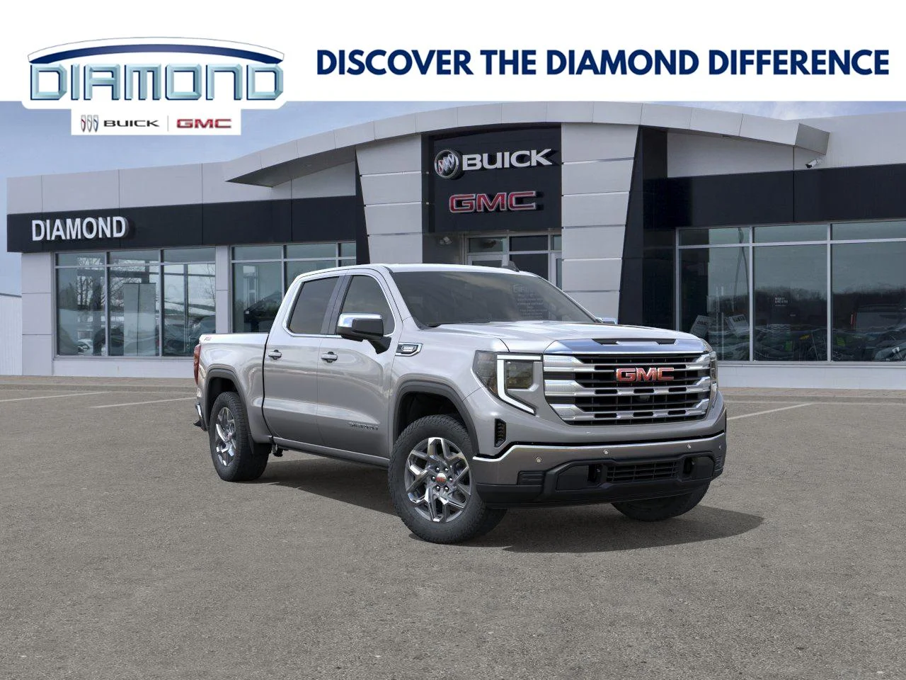 New 2026 Sterling Metallic GMC SLE image 1