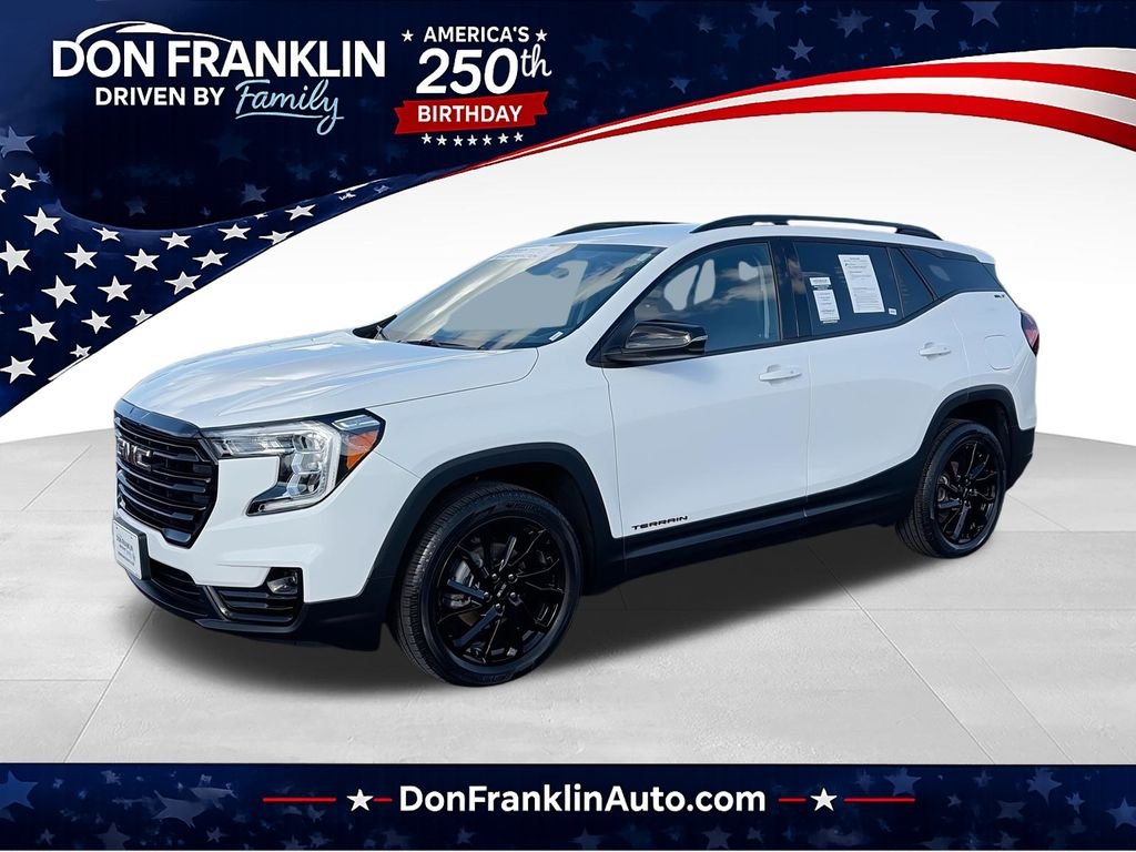 Certified Used 2023 White GMC SLT image 1