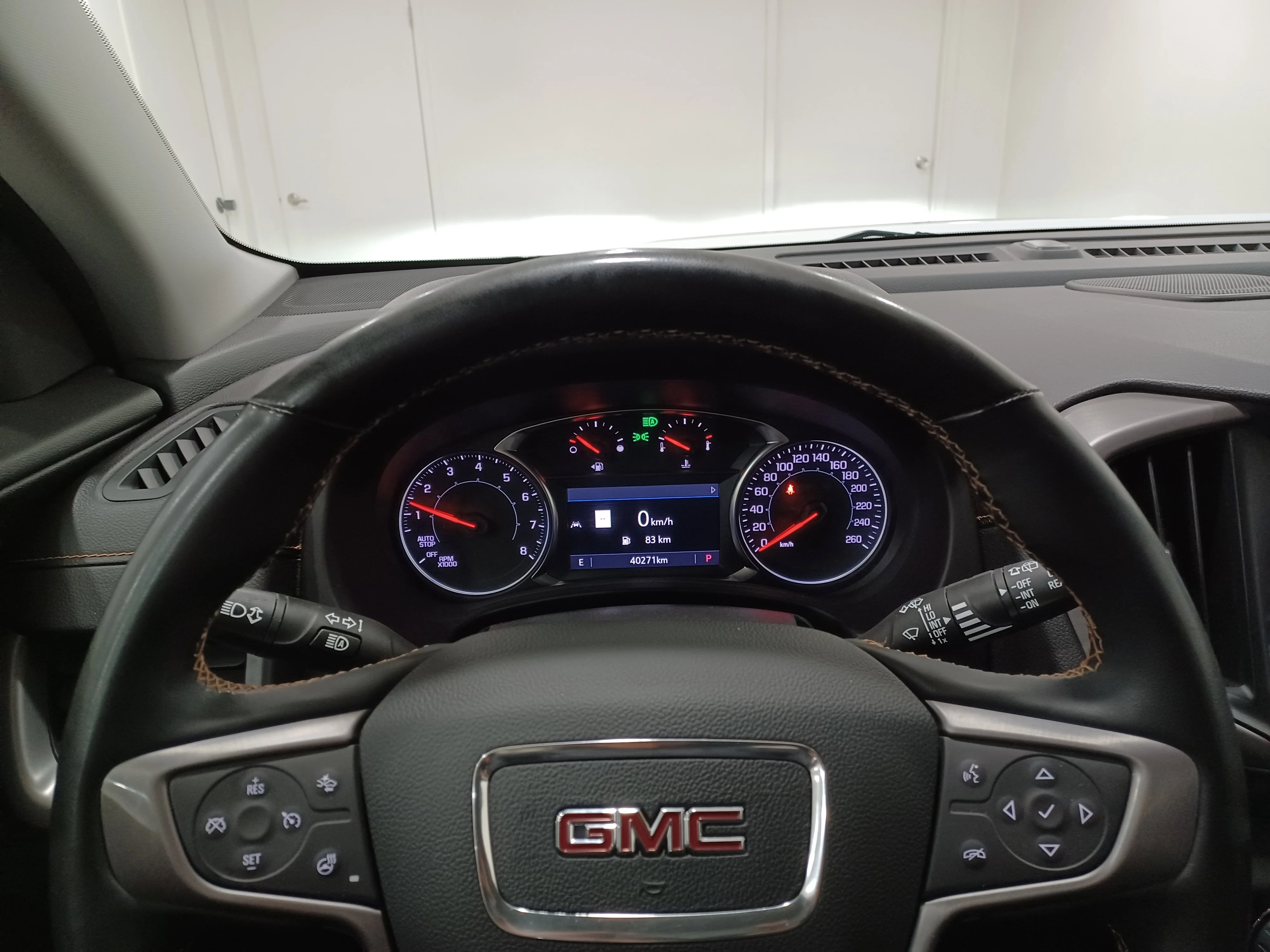 Certified Used 2023 White GMC AT4 AWD *Adaptive Cruise | Remote Start | Htd Leather | Htd Wheel | Apple CarPlay | Park Assist image 13