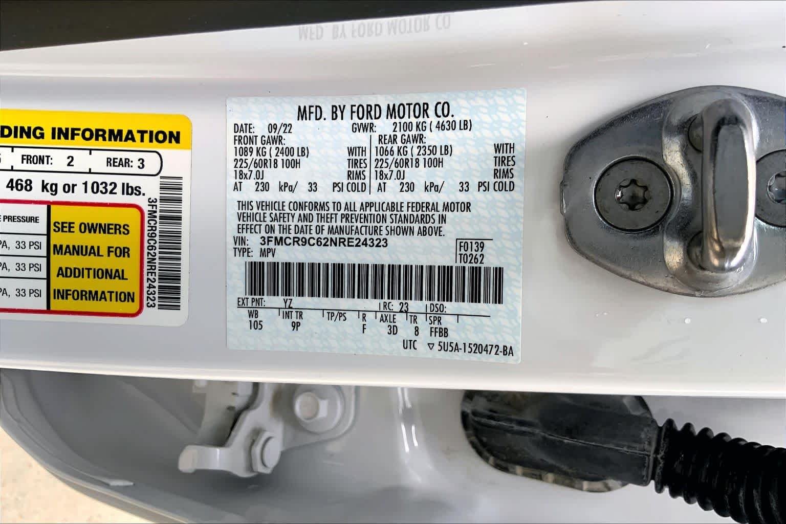 Used 2022 Oxford White Ford Outer Banks image 32