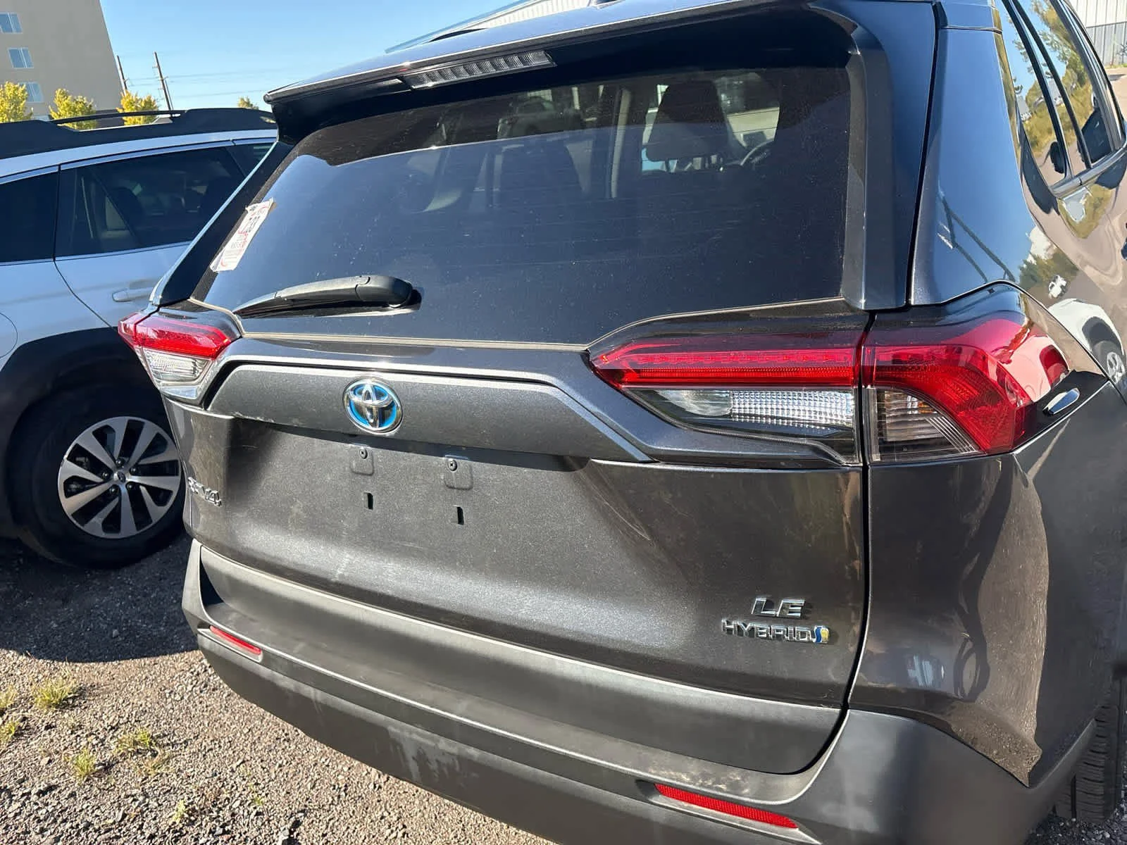 Used 2022 Magnetic Gray Metallic Toyota Hybrid LE image 6
