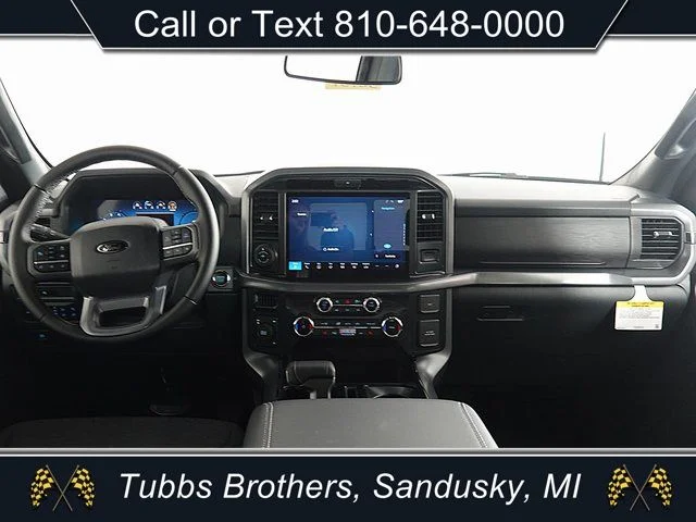 New 2025 Black Ford XLT image 3