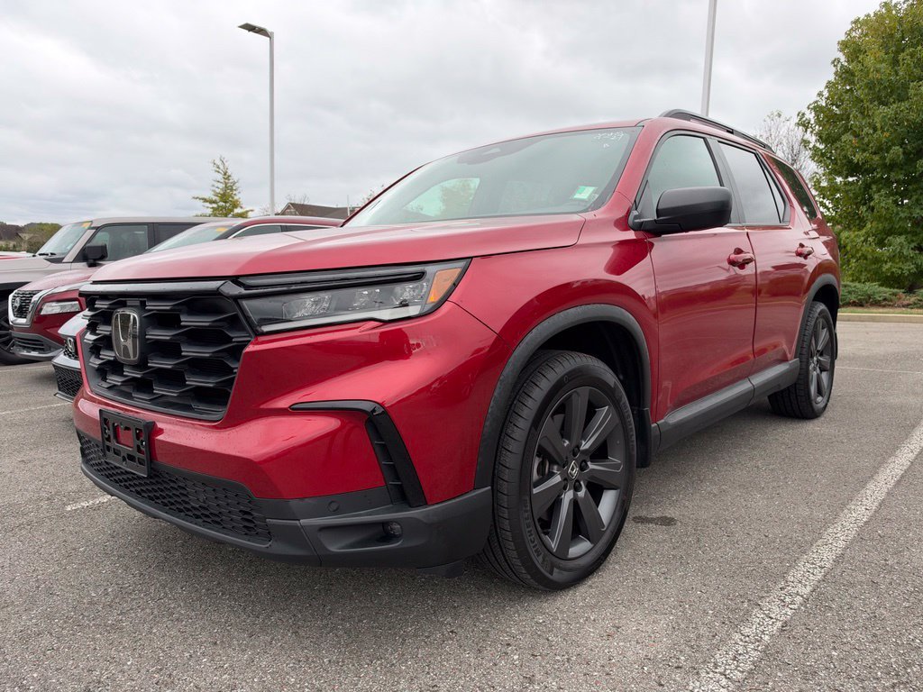 Used 2024 Radiant Red Metallic II Honda Sport image 1