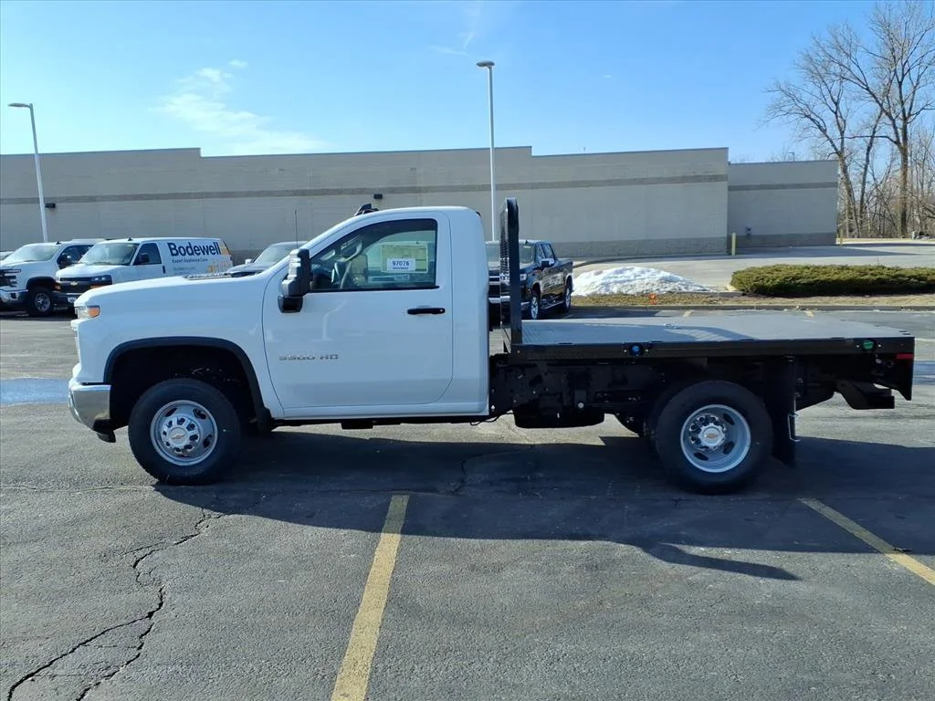 New 2026 Summit White Chevrolet Work Truck image 3