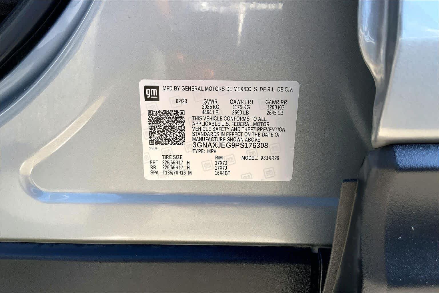 Used 2023 Sterling Gray Metallic Chevrolet LT image 36