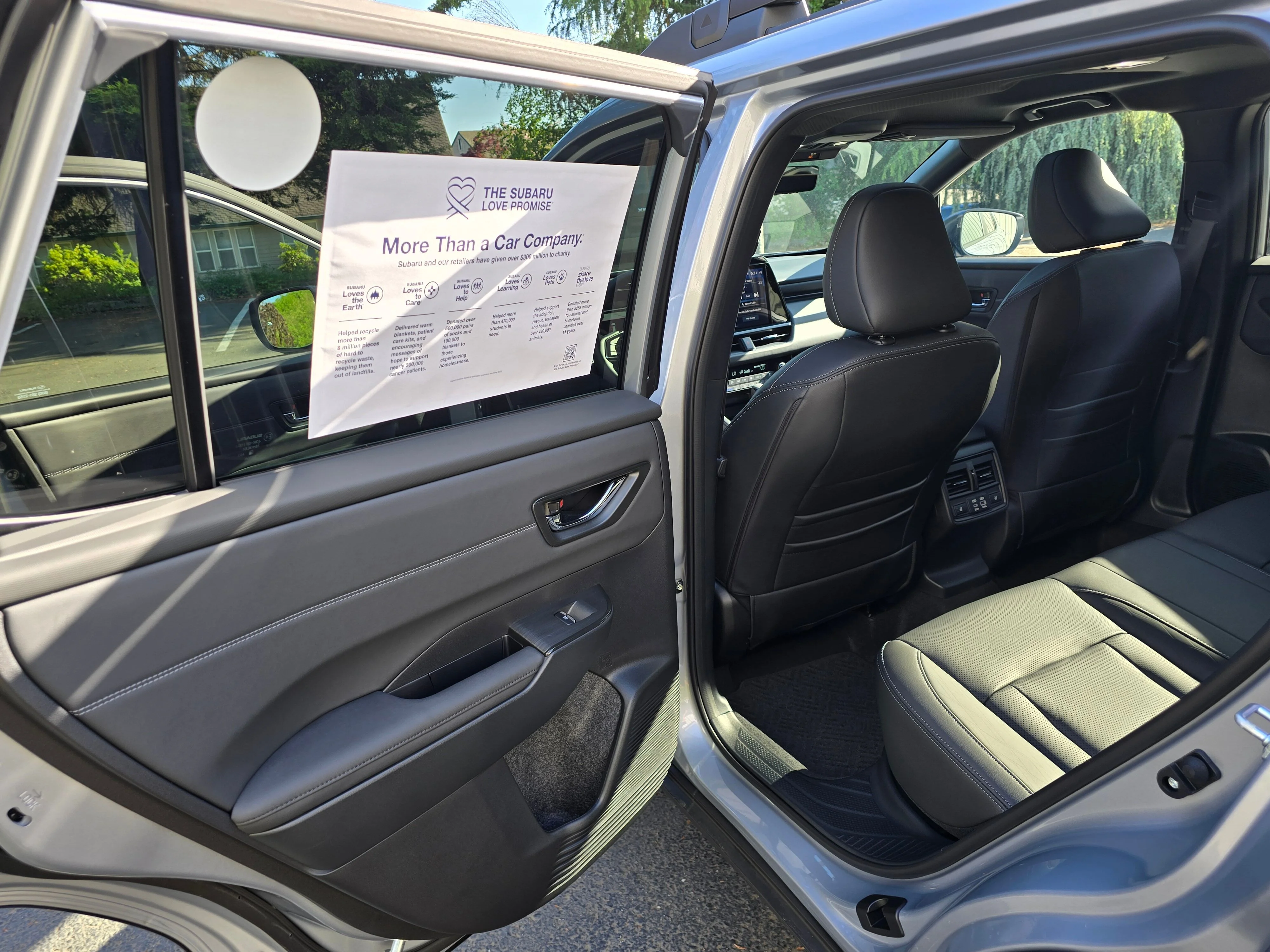 New 2026 ICE SILVER METALLIC Subaru Touring image 9