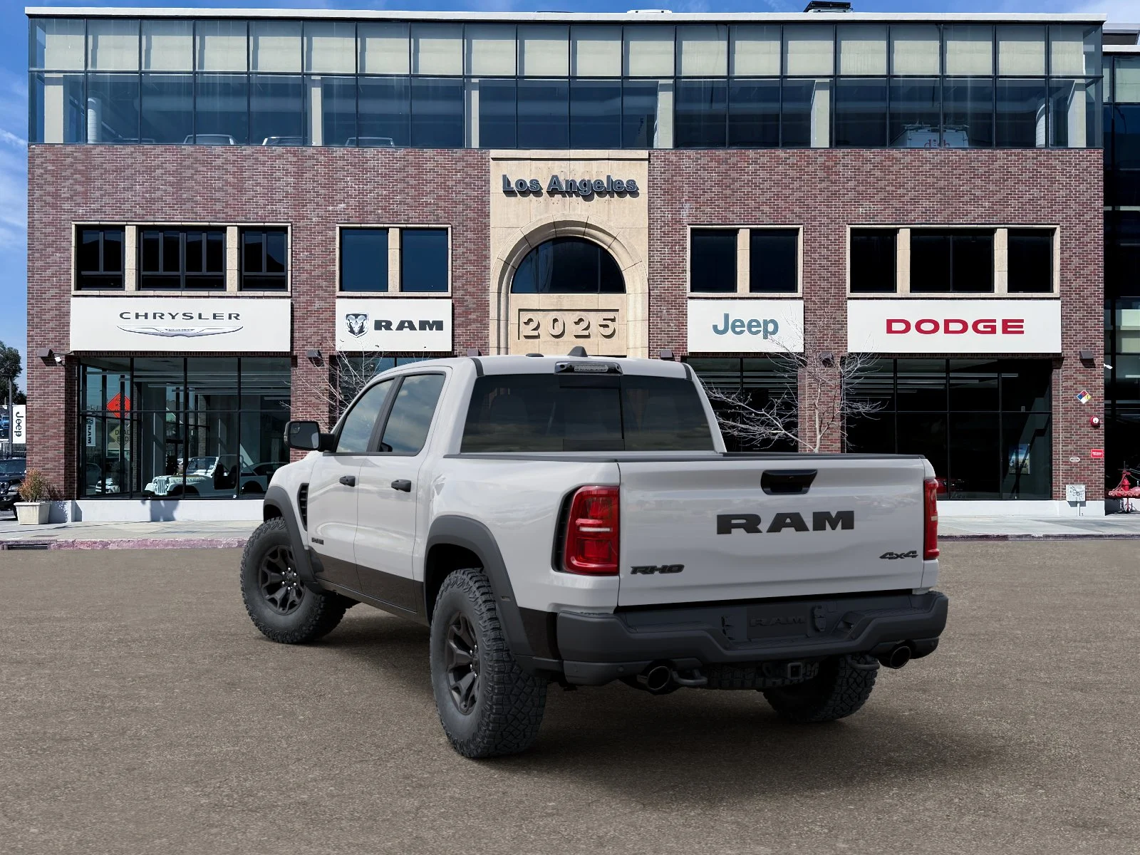 New 2026 Bright White Clear-Coat Exterior Paint RAM RHO image 29