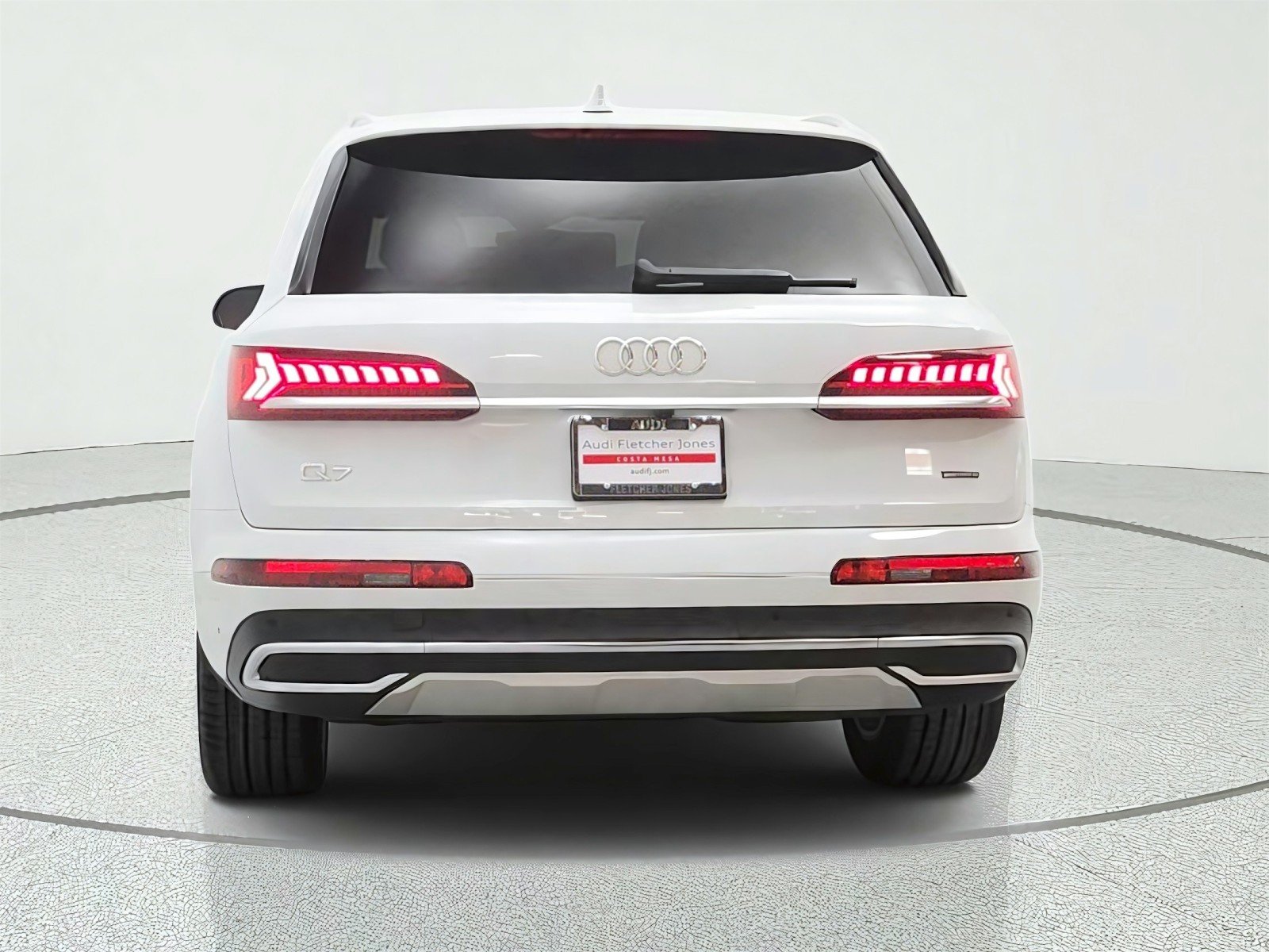 Used 2023 Glacier White Metallic Audi Premium image 6