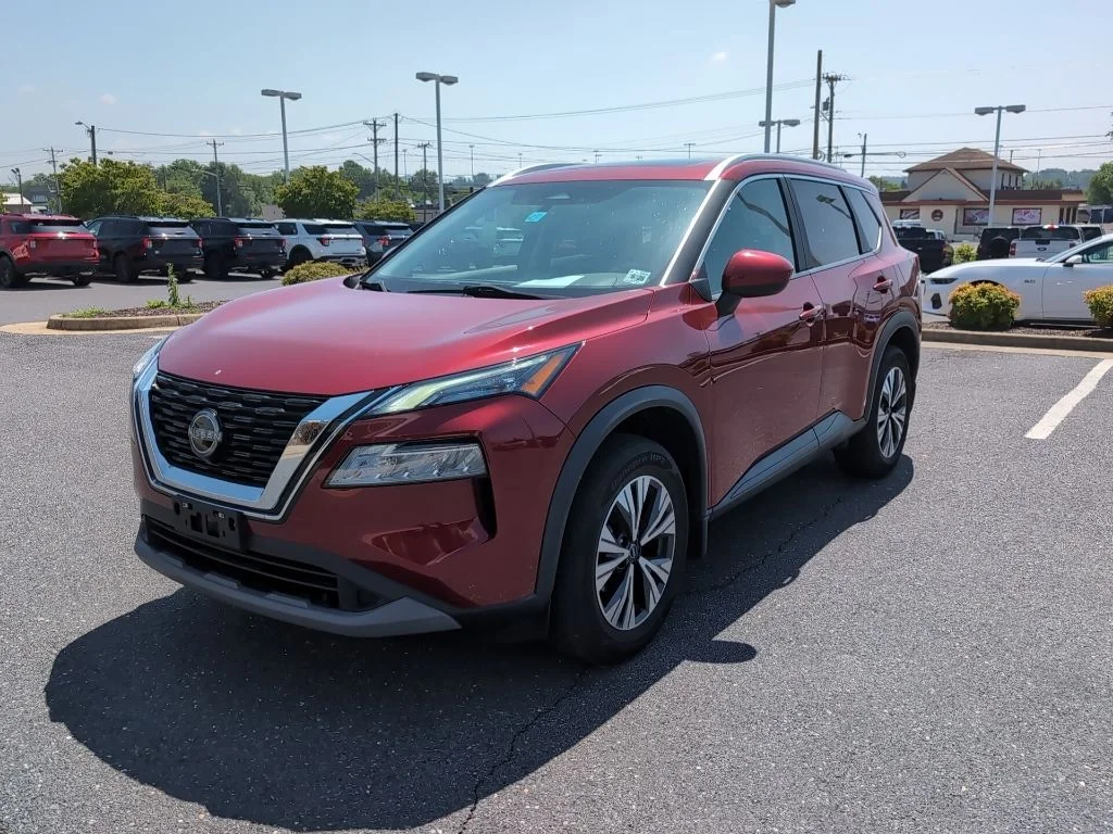 Certified Used 2023 Red Nissan SV image 2