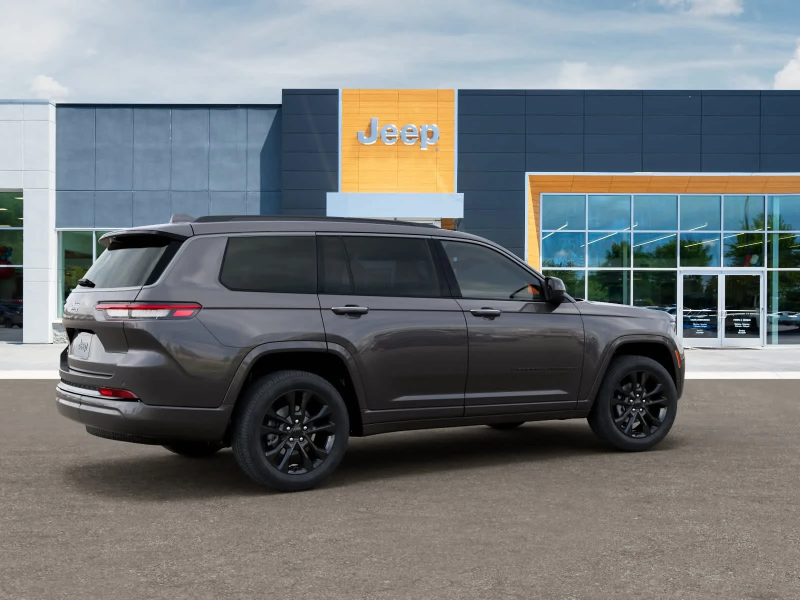 New 2026 Baltic Gray Metallic Clear-Coat Exterior Paint Jeep Limited Reserve image 4