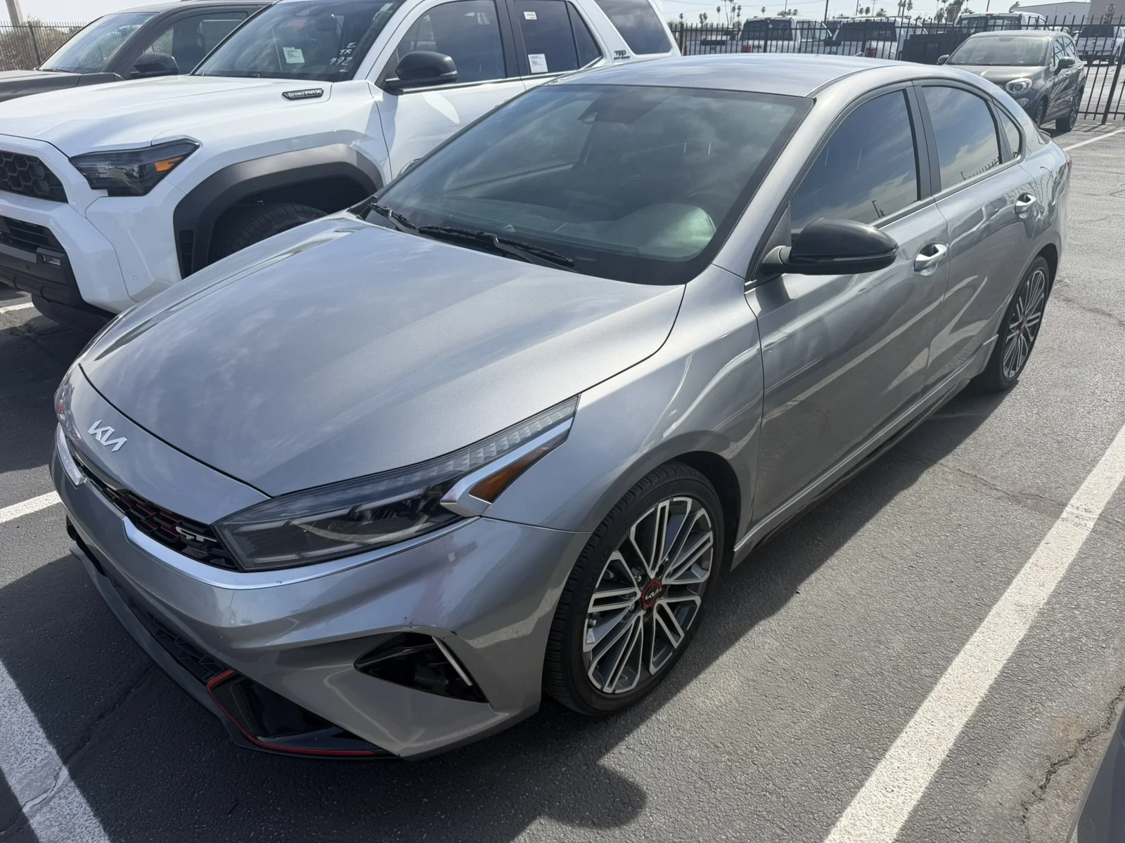 Used 2024 Steel Gray Kia GT image 1