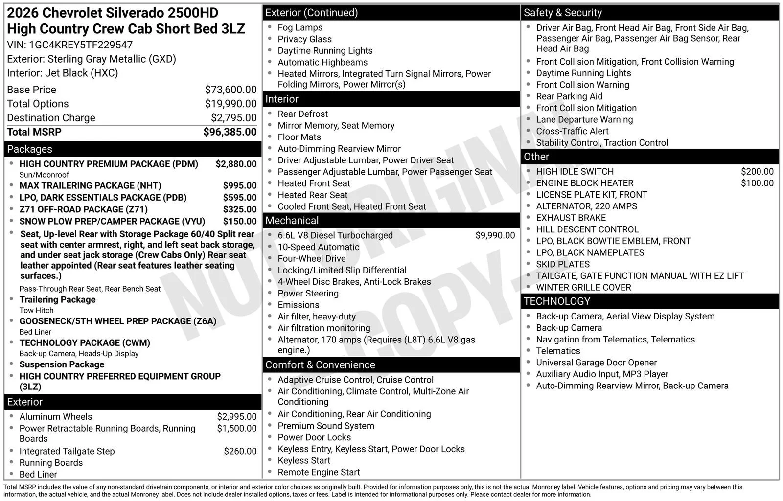 2026 Chevrolet Silverado 2500 HD High Country - Photo 23