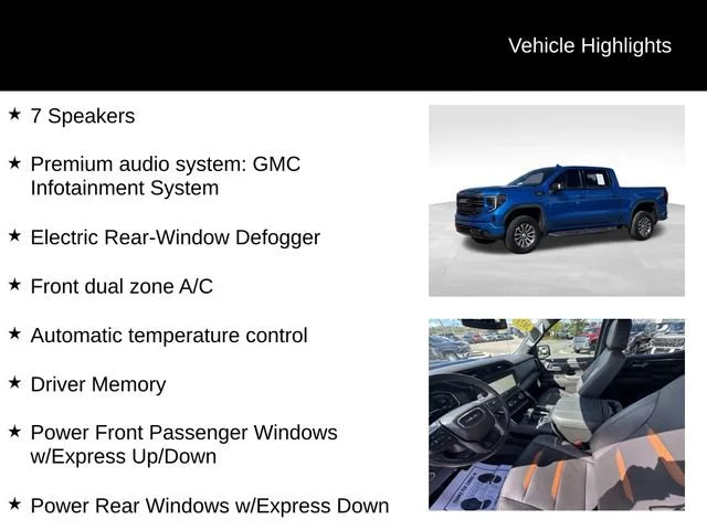 Certified Used 2023 DYNAMIC BLUE METALLIC GMC AT4 image 16
