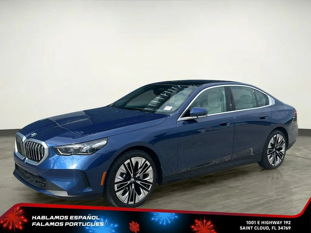 Used 2024 Blue BMW xDrive image 2
