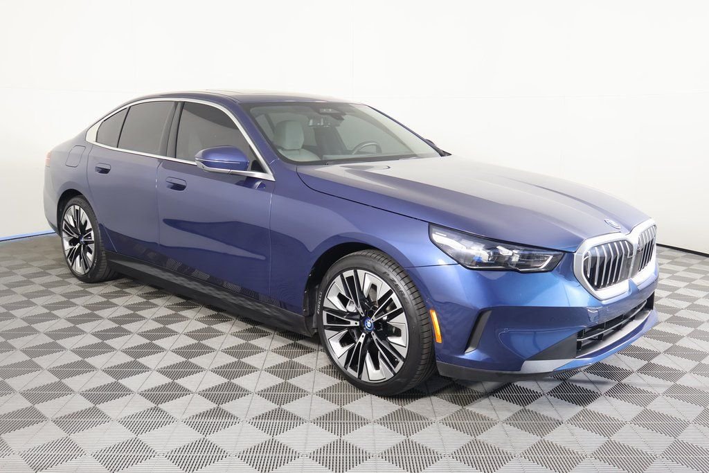 Used 2024 Phytonic Blue Metallic BMW eDrive40 image 3