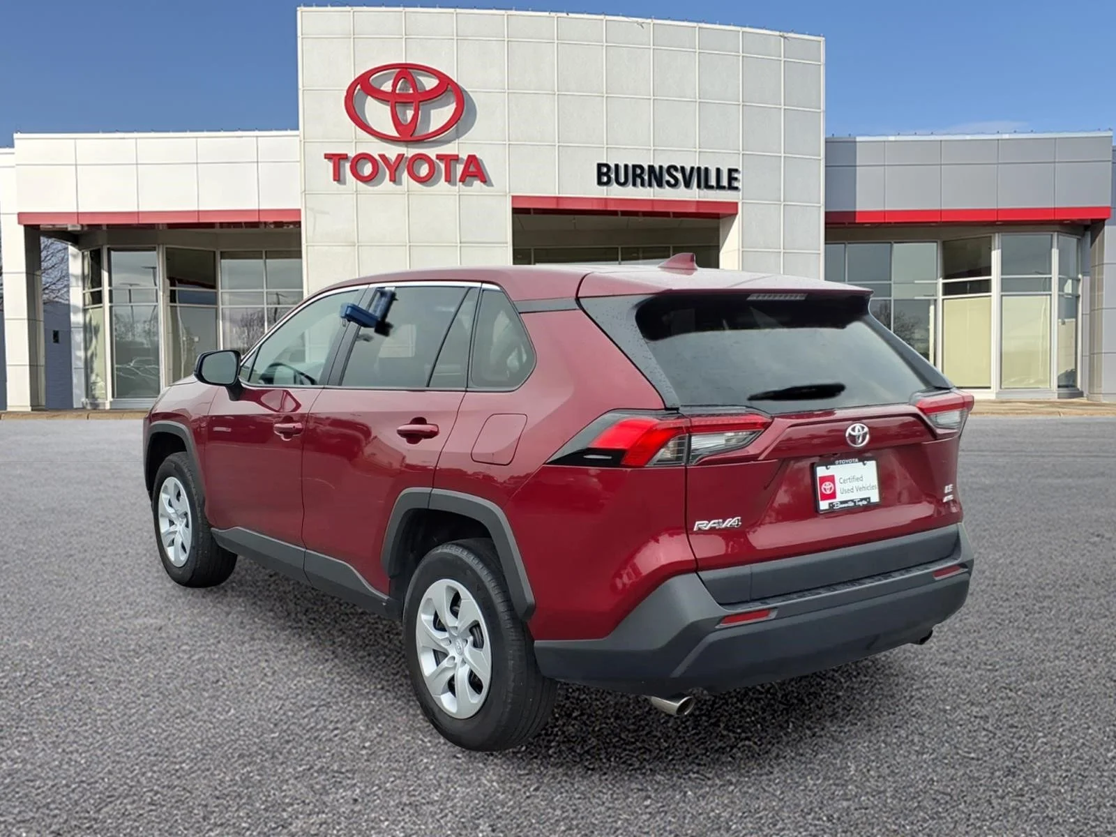 Used 2025 Red Toyota LE image 6