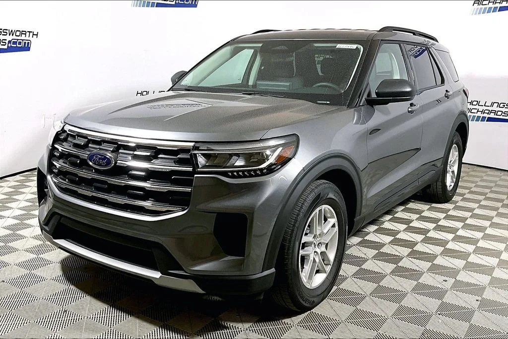 New 2026 Carbonized Gray Metallic Ford Active image 1