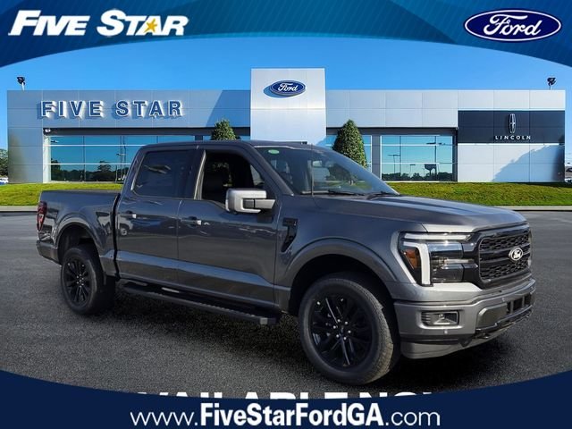 New 2026 Carbonized Gray Metallic Ford Lariat image 1