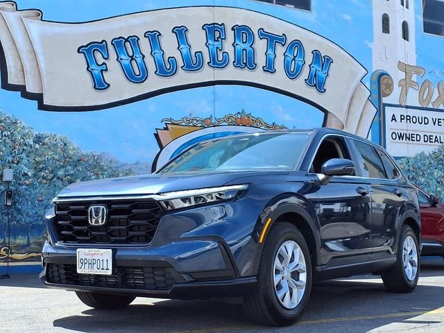 Certified Used 2025 Blue Honda LX image 1