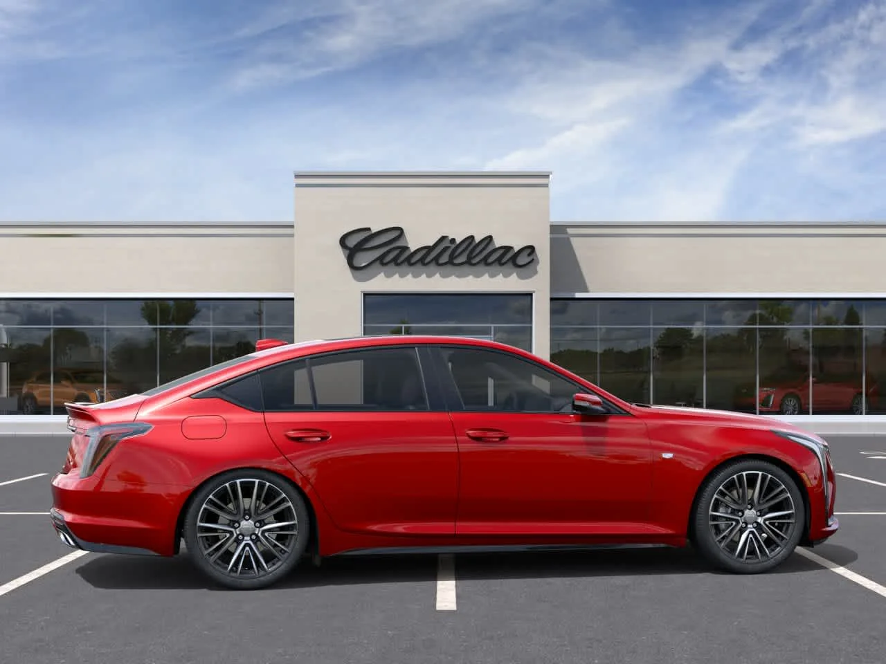 New 2026 Radiant Red Tintcoat Cadillac Sport image 5