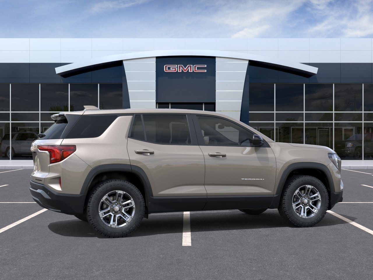 New 2026 Riverstone Metallic GMC Elevation image 5