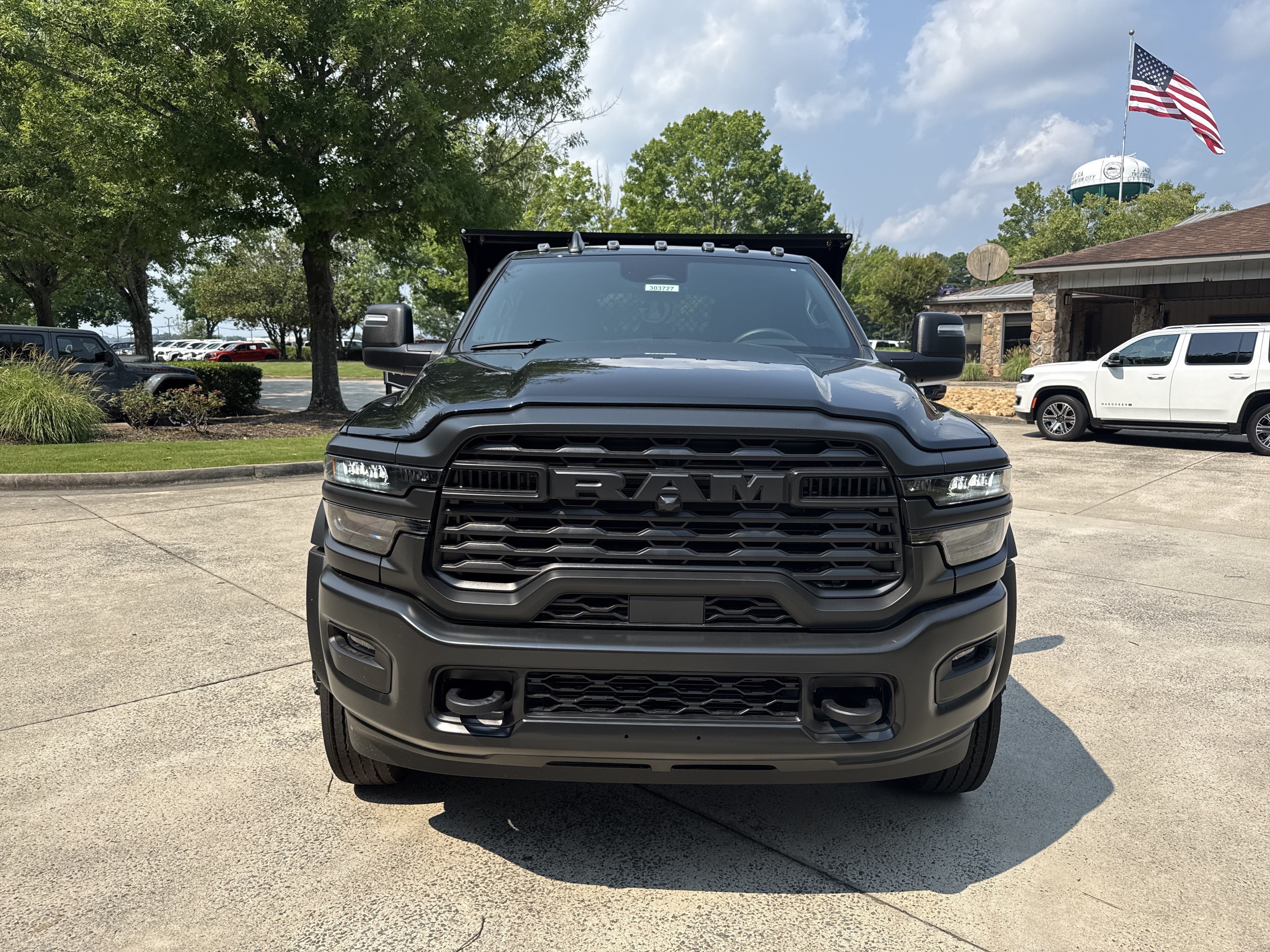 New 2026 Diamond Black Crystal Pearlcoat RAM Tradesman image 2