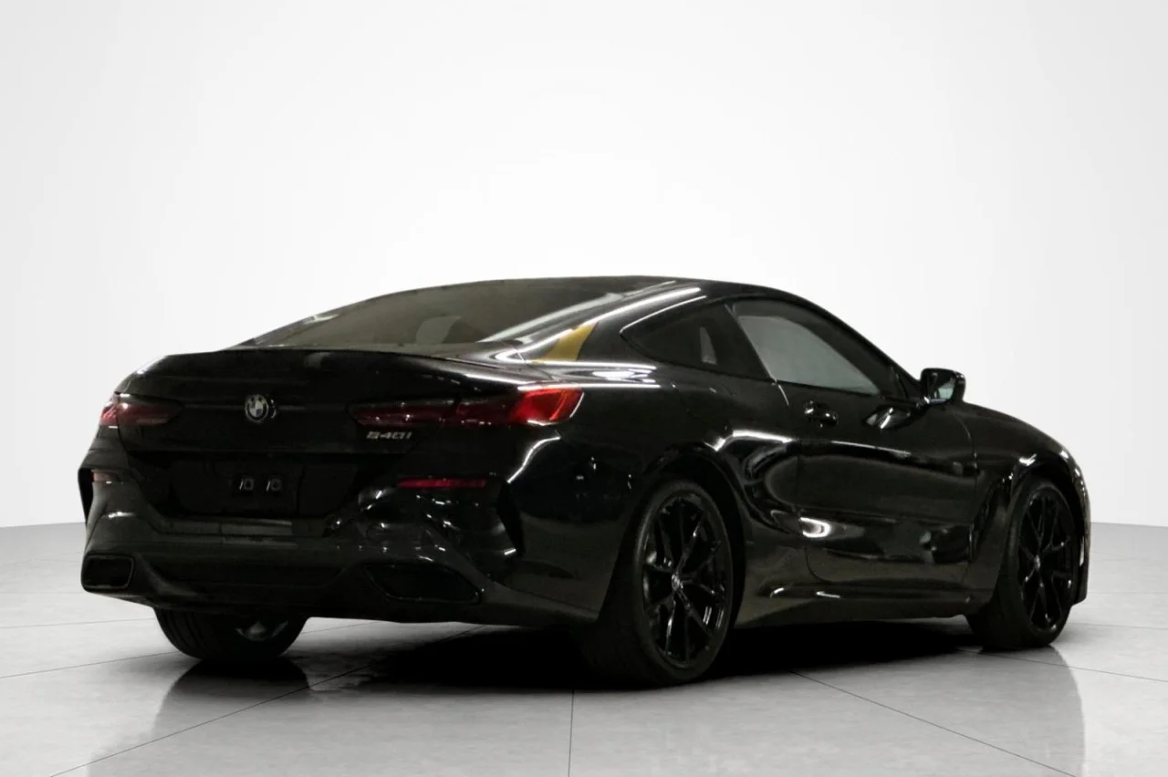 Used 2025 Black Sapphire Metallic BMW 840i image 5