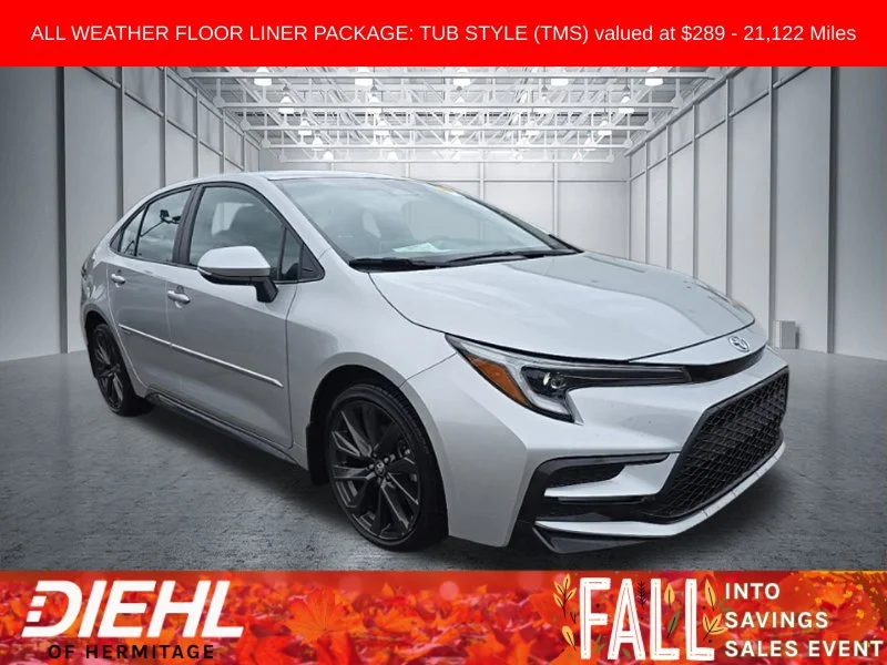 Used 2024 Silver Toyota XSE image 1