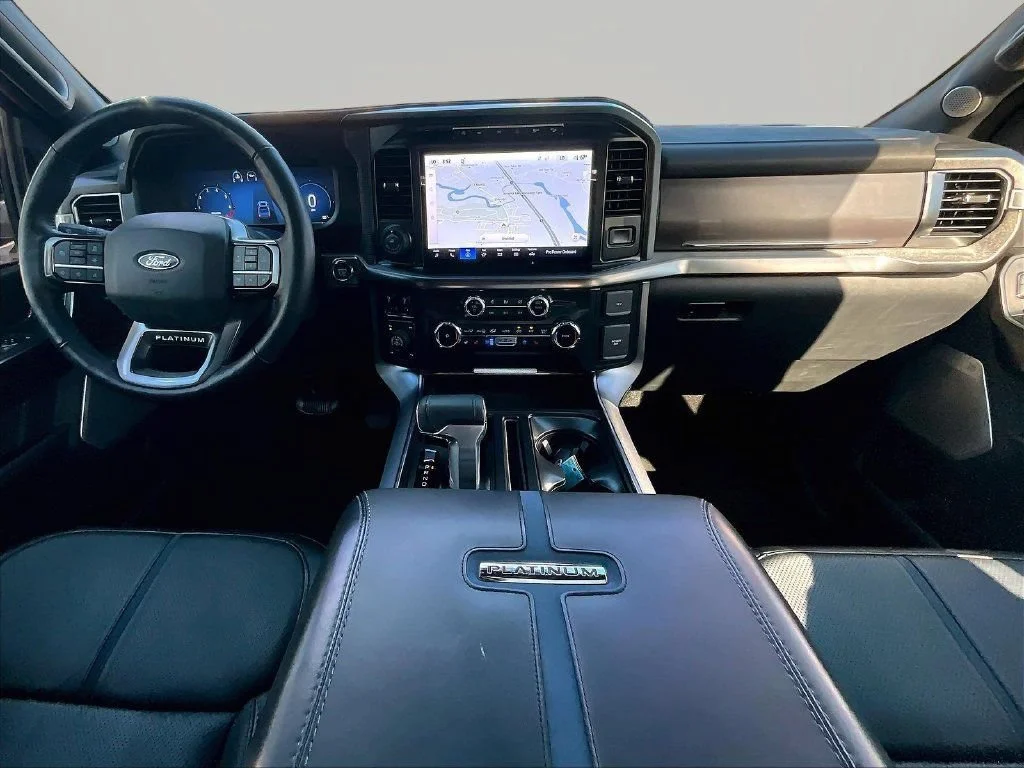 Used 2024 Black Metallic Ford Platinum image 10